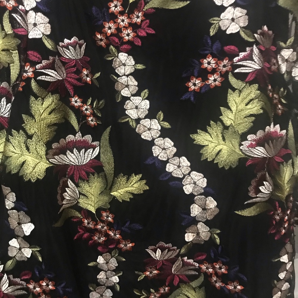 Karen Kane Embroidered Blouse - Picture 2 of 4